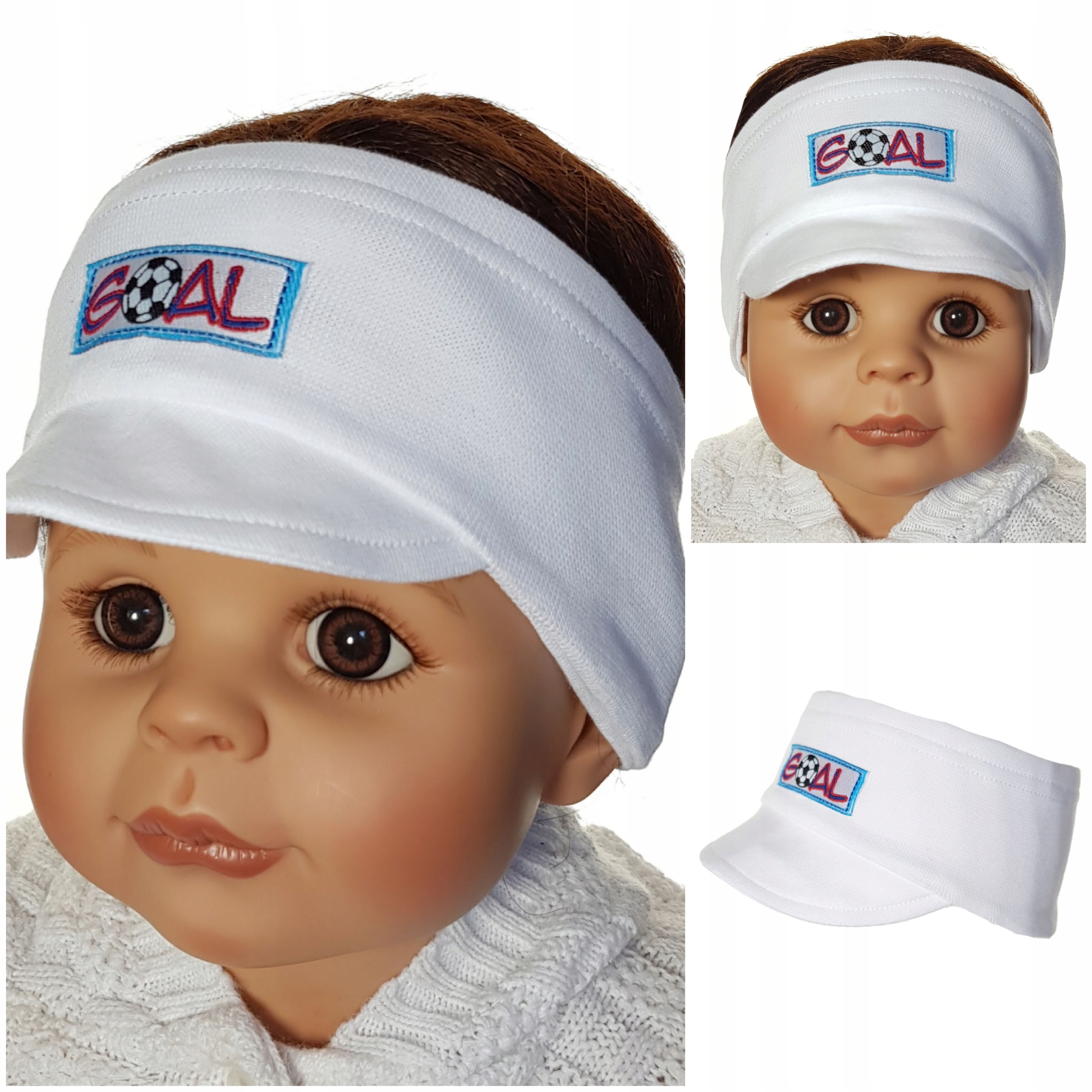 

Daszek Opaska Dla Chłopca Z Daszkiem 7KOLOR 3-12MC