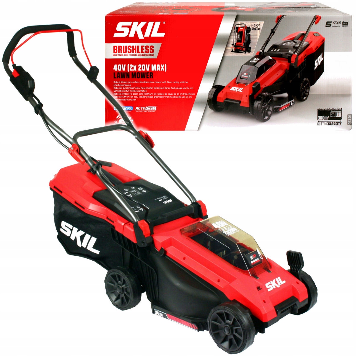 KOSIARKA AKUMULATOROWA 34cm 40V 0130 SKIL KORPUS