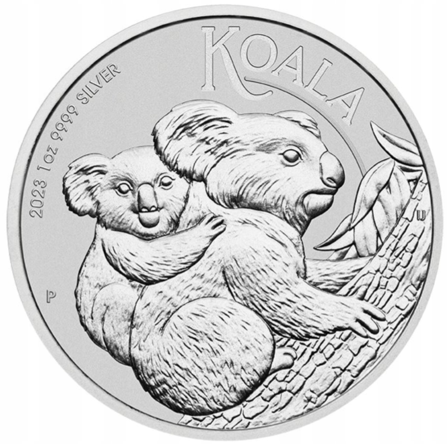 

1 oz, Koala, Srebrna moneta, 2023