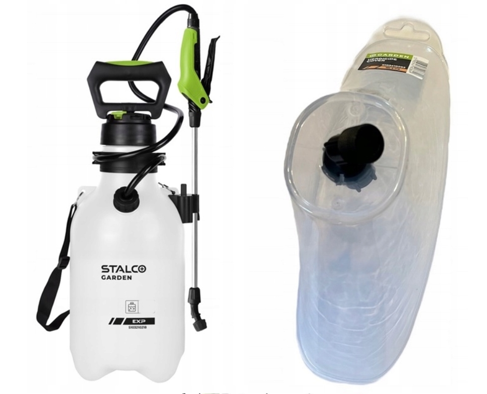 Opryskiwacz Ciśnieniowy 5L Stalco Garden Osłona Herbicydowa