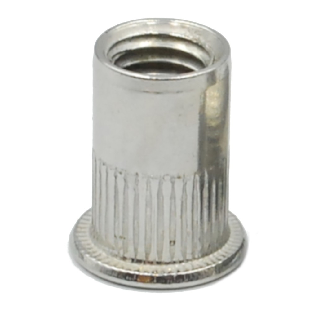 M12 Nýtovací matice A2 Nerezová příruba plochá (9315) 100kusů