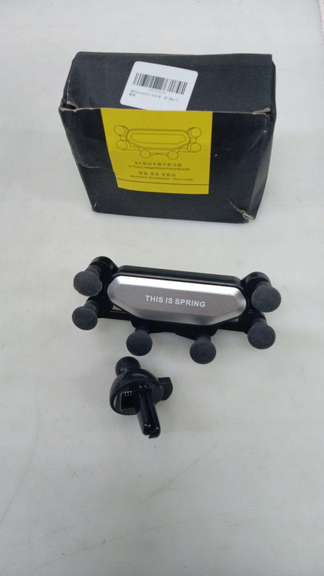 UCHWYT SAMOCHODOWY NA KRATKĘ SMART KLIPS CZARNY