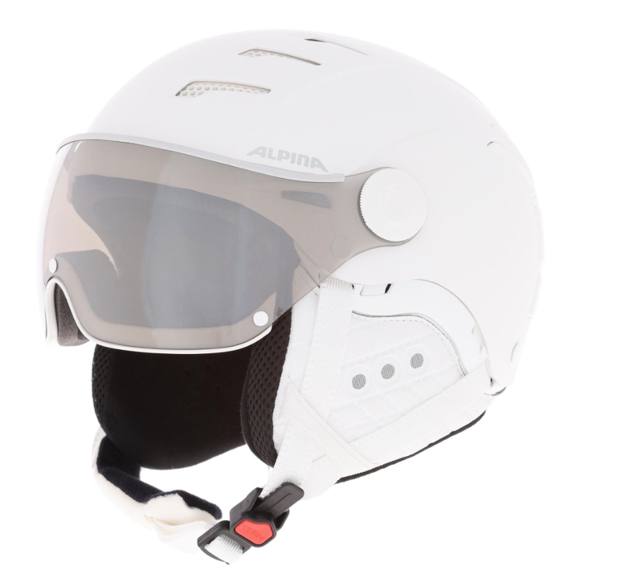 Helma Alpina Visor Jump 2.0 Hm 55-58 cm bílá