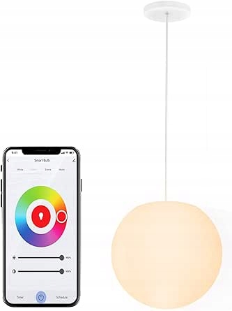 INTELIGENTNA LAMPA SUFITOWA LED NA PILOTA ZE STEROWANIEM APLIKACJA