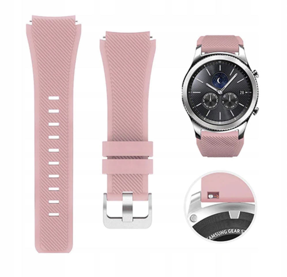 

Pasek Silikonowy Do Zegarka|smartwatch 20MM|KOLORY