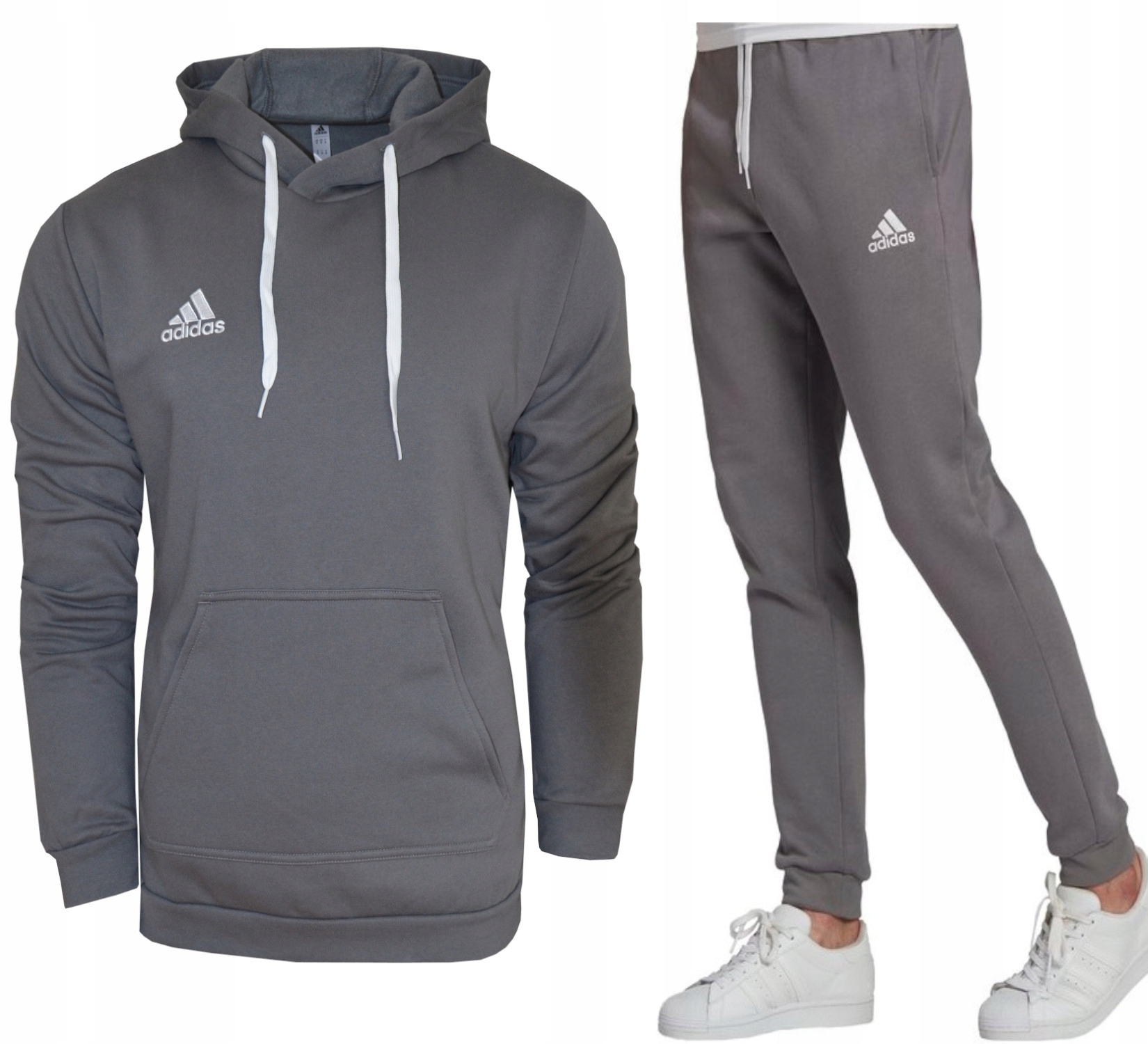 

Adidas dres męski spodnie bluza bawełna roz. L