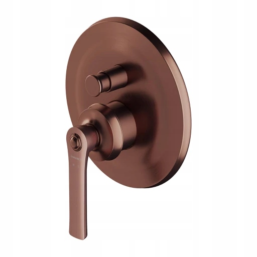 Armance podomietková sprchová a vaňová batéria, brúsená starožitná meď