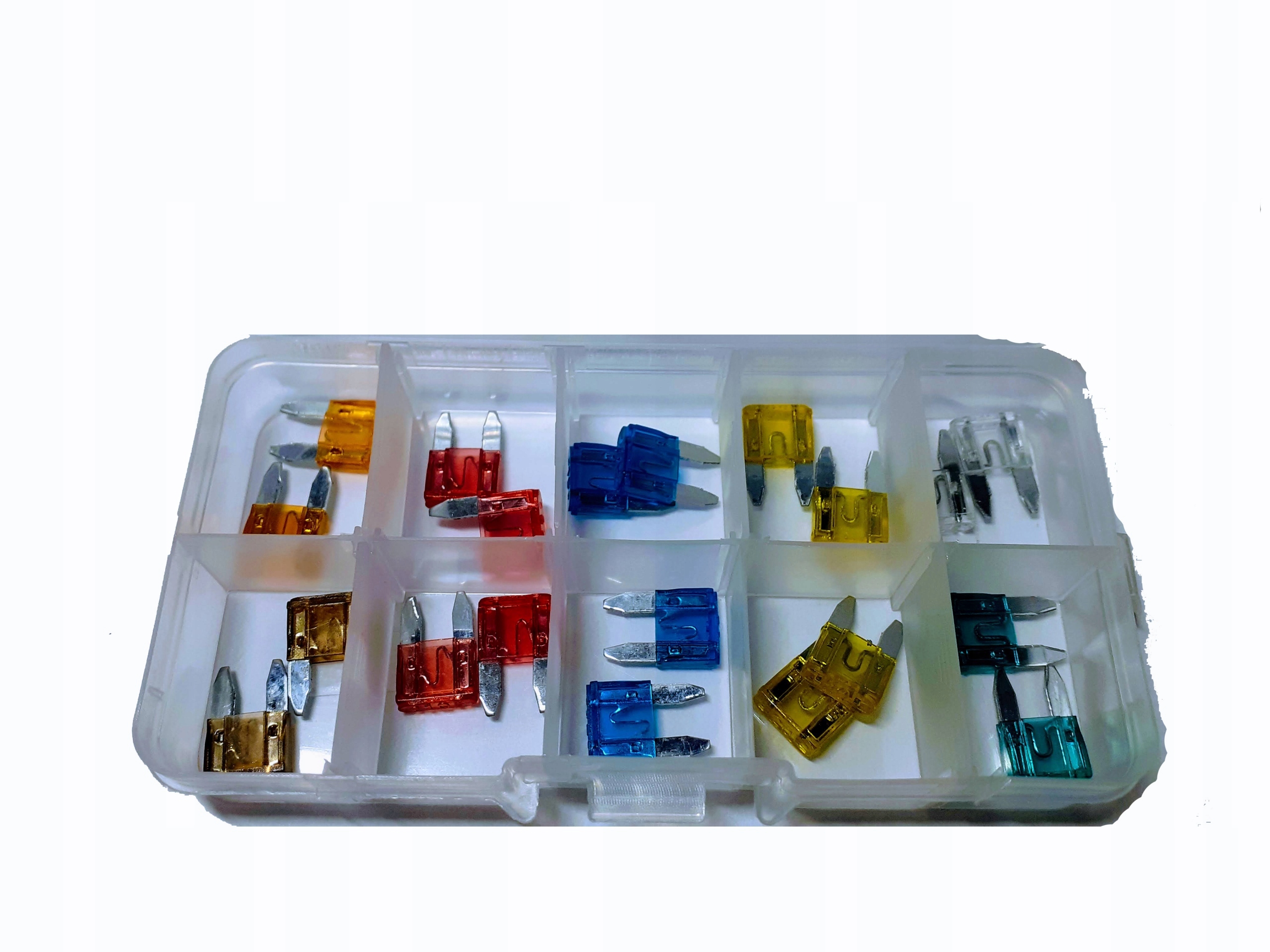 Zestaw bezpieczników samochodowych Mini