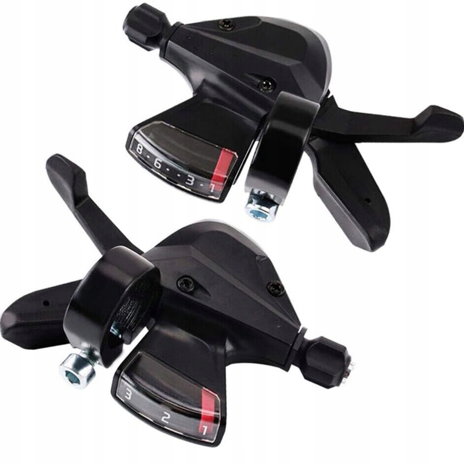 PRZERZUTKA KCIUKOWA ROWEROWA, 1 PARA DŹWIGNIA ZMIANY BIEGÓW 3 X 8 24 BIEGÓW Marka Inna marka