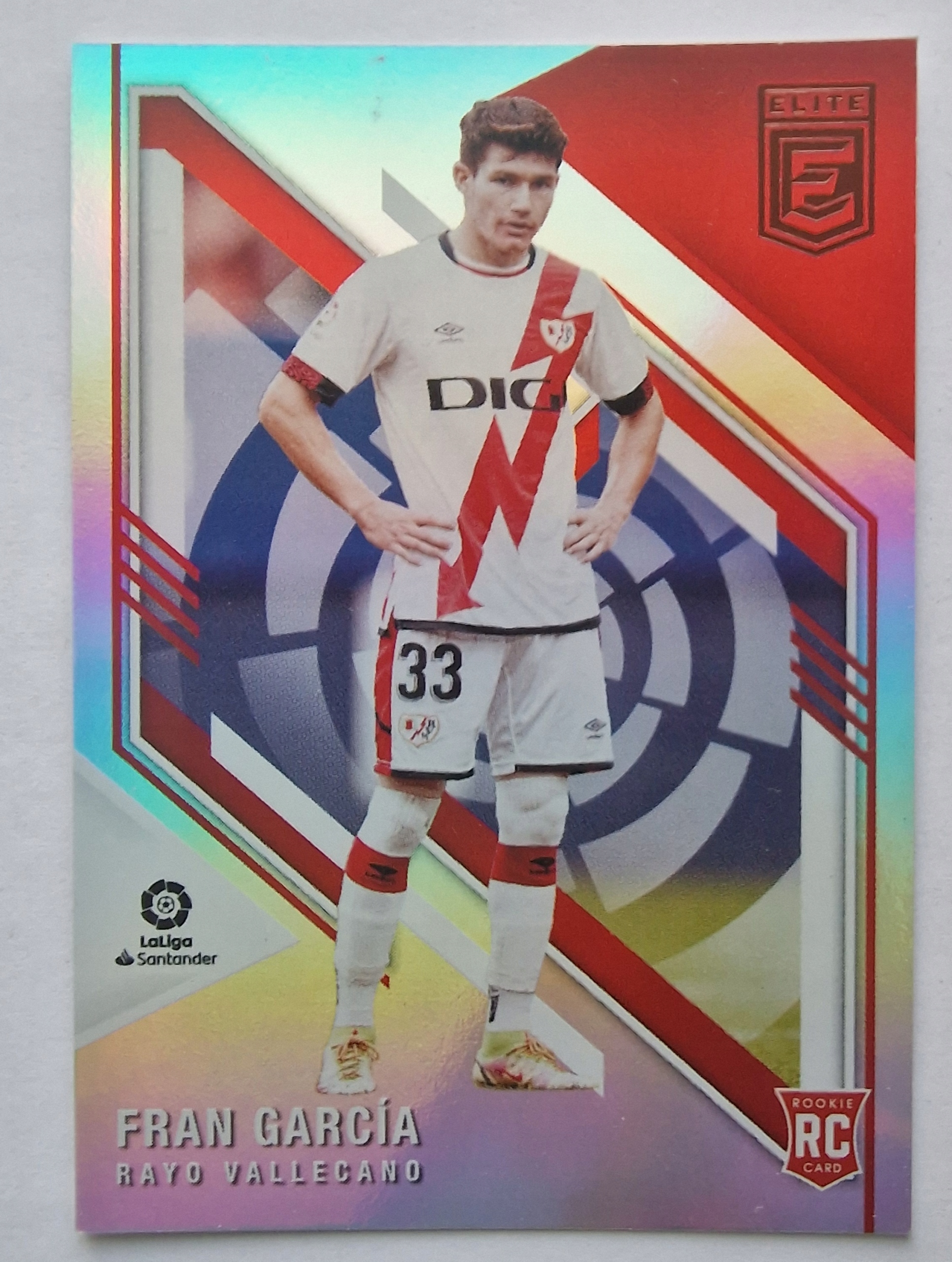 2021-22 Panini Donruss Elite Fran Garcia Rayo Vallecano /b