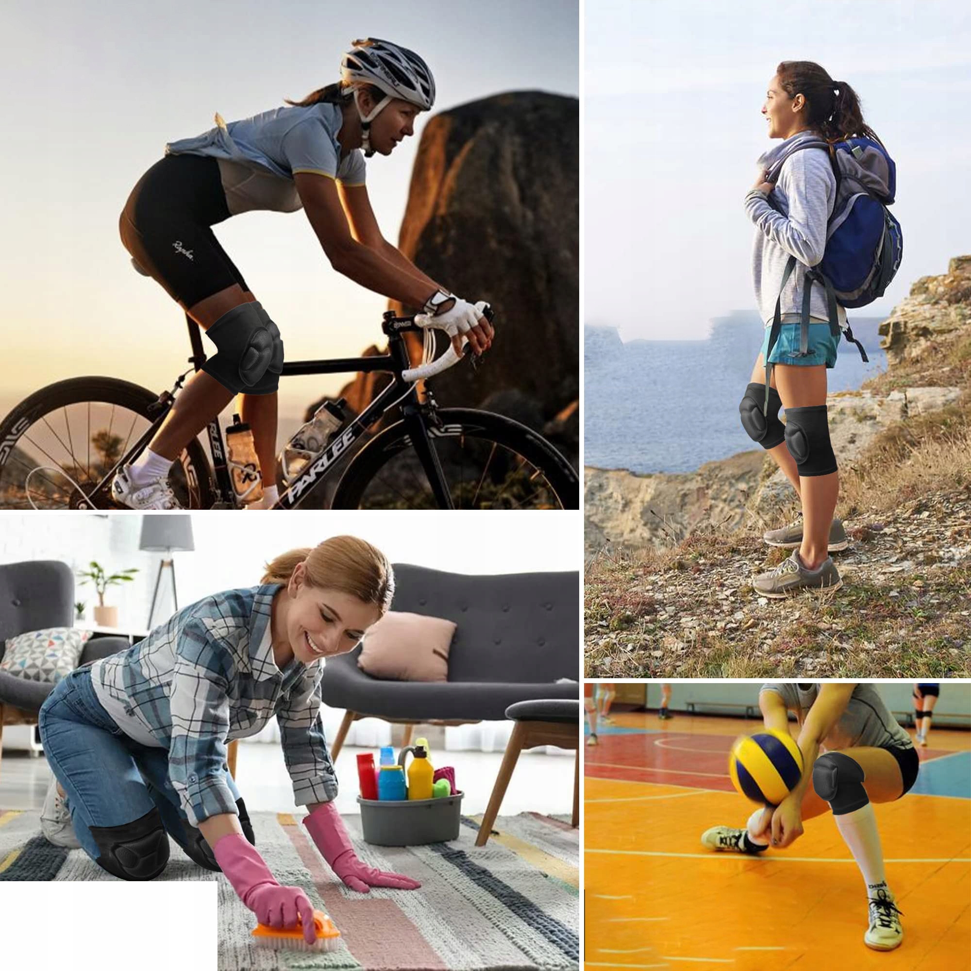 NAKOLANNIKI OCHRANIACZE OCHRONA NA KOLANA WYGODNE ROBOCZE NIE ZSUWAJĄ SIĘ S Rozmiar S