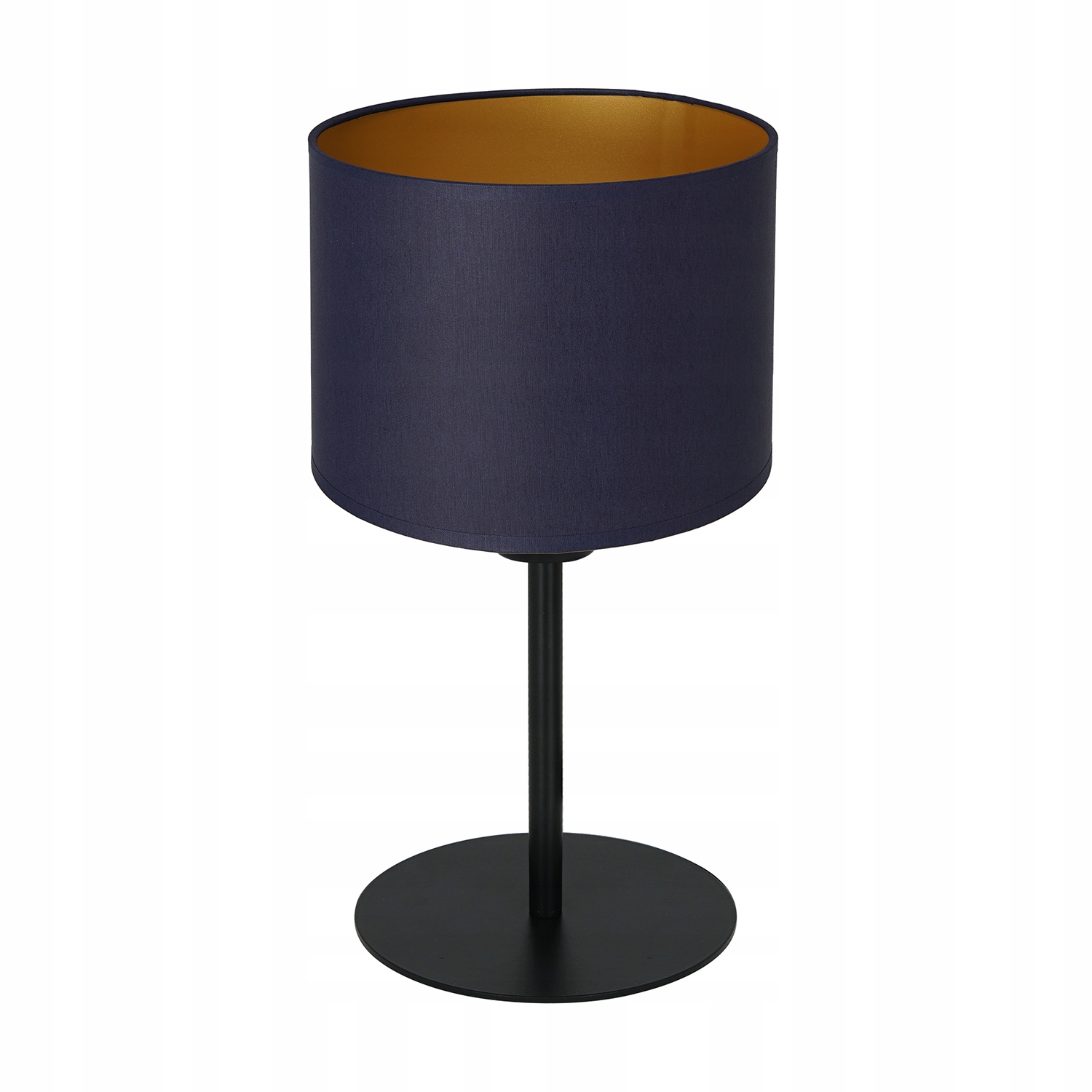 Luminex Stolní lampa Arden 34 cm, tmavě modré stínidlo, 1xE27 15W