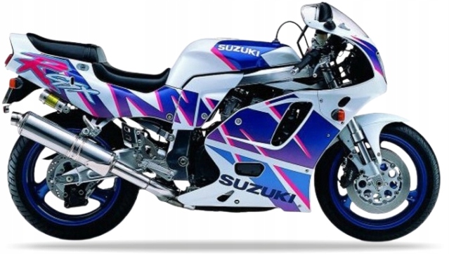Samolepky Juula Pro Suzuki Gsxr 750 1992 L99 Modré Bílé