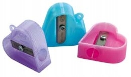 KUM Temperówka pojedyncza pastelowa SERCA EAN (GTIN) 4064900101089