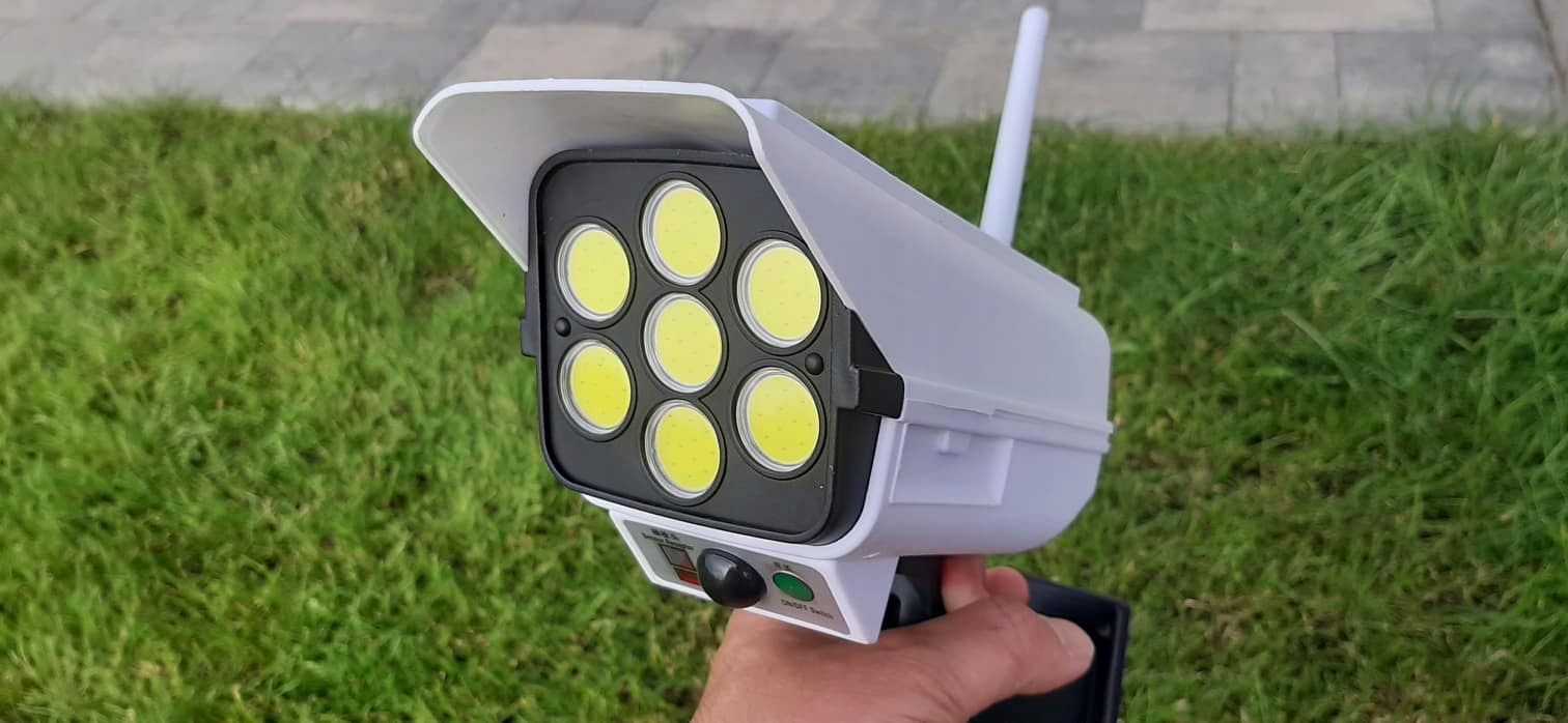KAMERA atrapa LAMPA LED SOLARNA CZUJNIK RUCHU Marka Solar