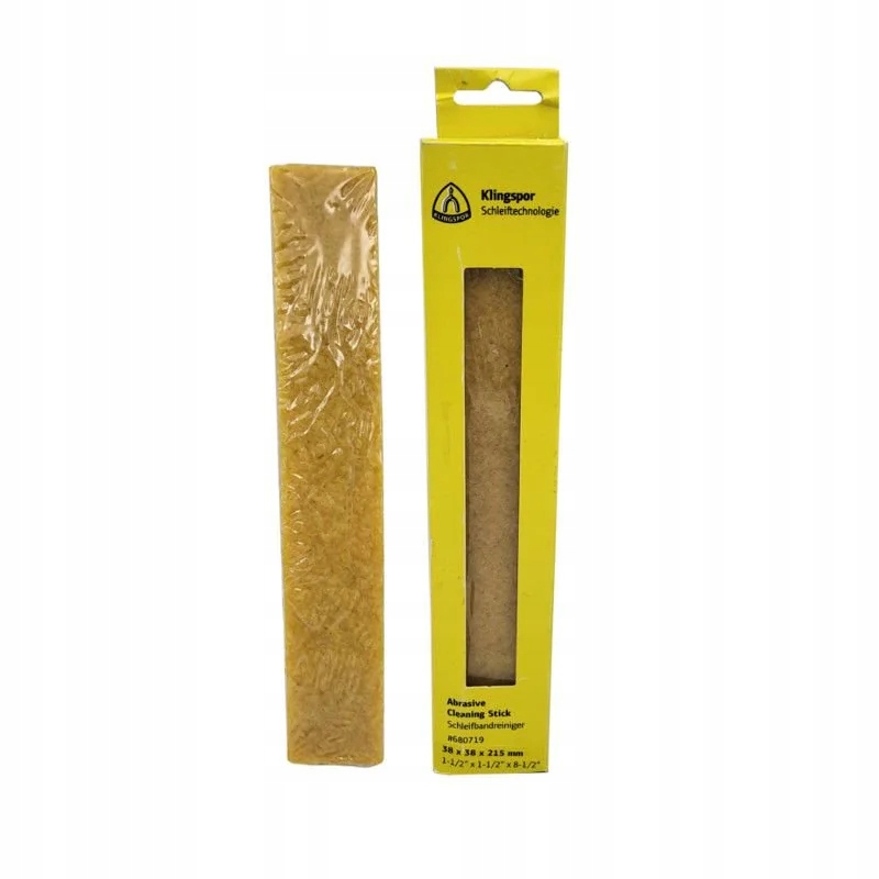 klocek kostka do czyszczenia pasów ściernnych Sbr 100 38x38x215 Klingspor