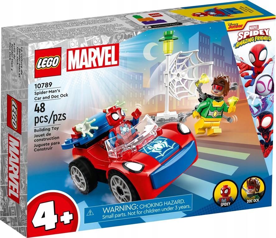 

Lego Marvel 10789 Samochód Spider-mana I Doc Ock
