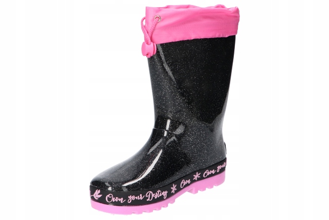 AMERICAN CLUB KAL20 WODOODPORNE KALOSZE DZIEWCZĘCE GUMOWCE DZIECIĘCE B/P 34 Rozmiar 34