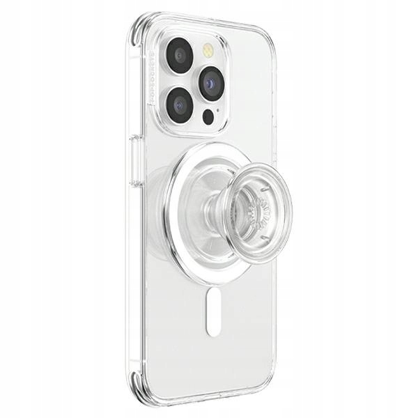 Popsockets PopGrip MagSafe 2 806827 przezroczysty/transparent uchwyt i pods Kolor bezbarwny