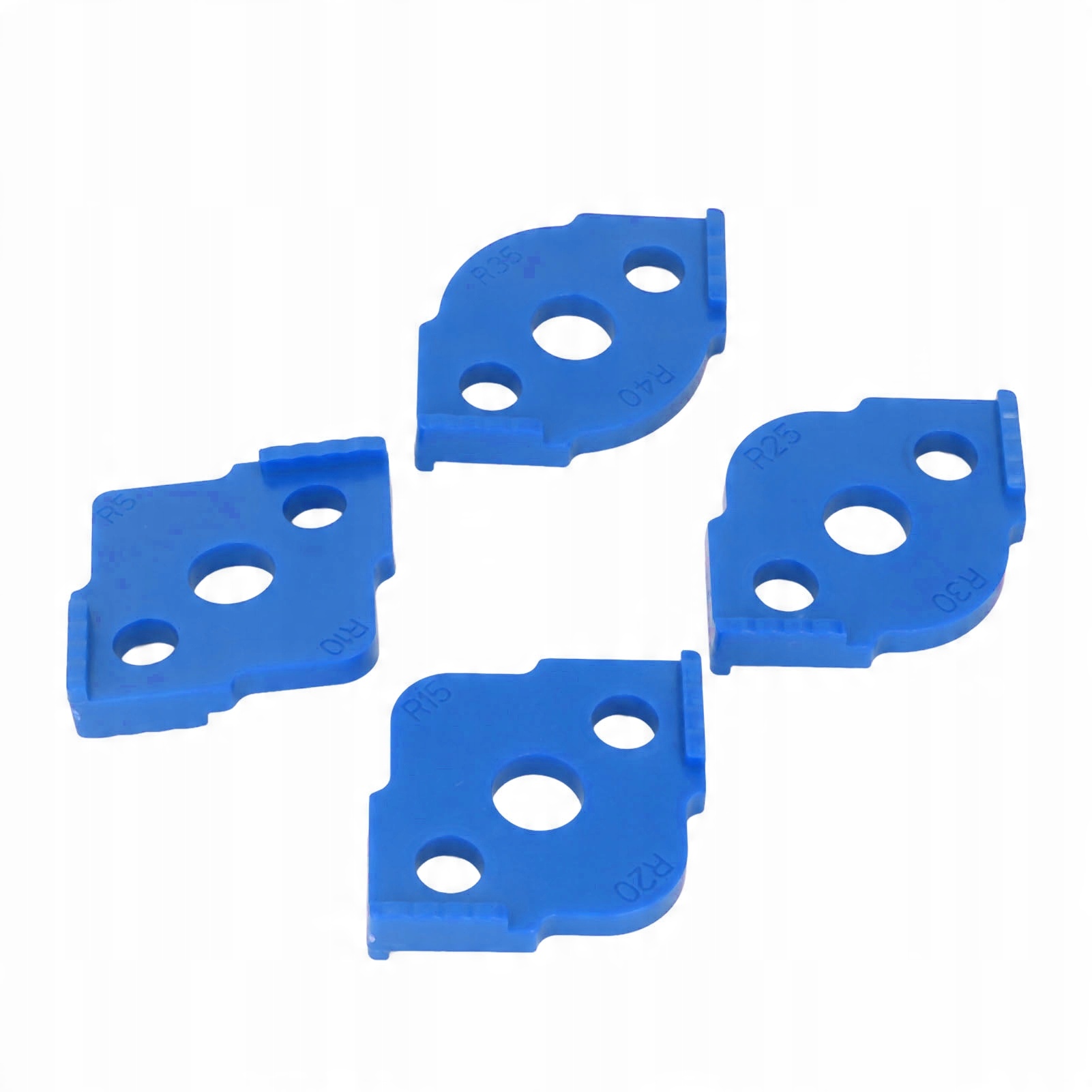 

4 Sztuk Jig Router Szablon Szybki Promień