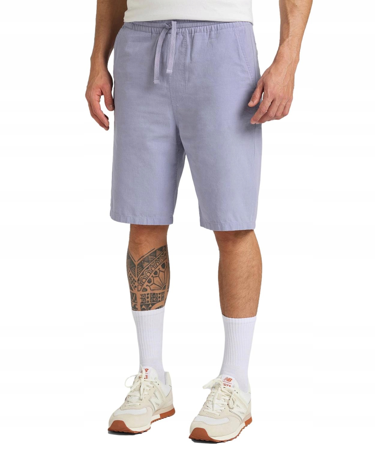 Kraťasy Lee Drawstring Short L70KSAUU Lilac W 33