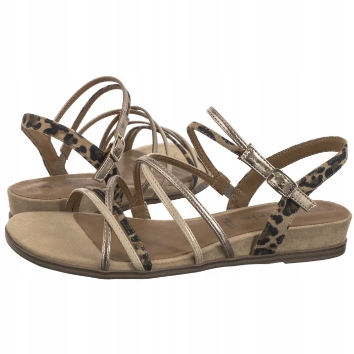 Dámské sandály Tamaris Béžové 1-28103-42 445 Tan Comb