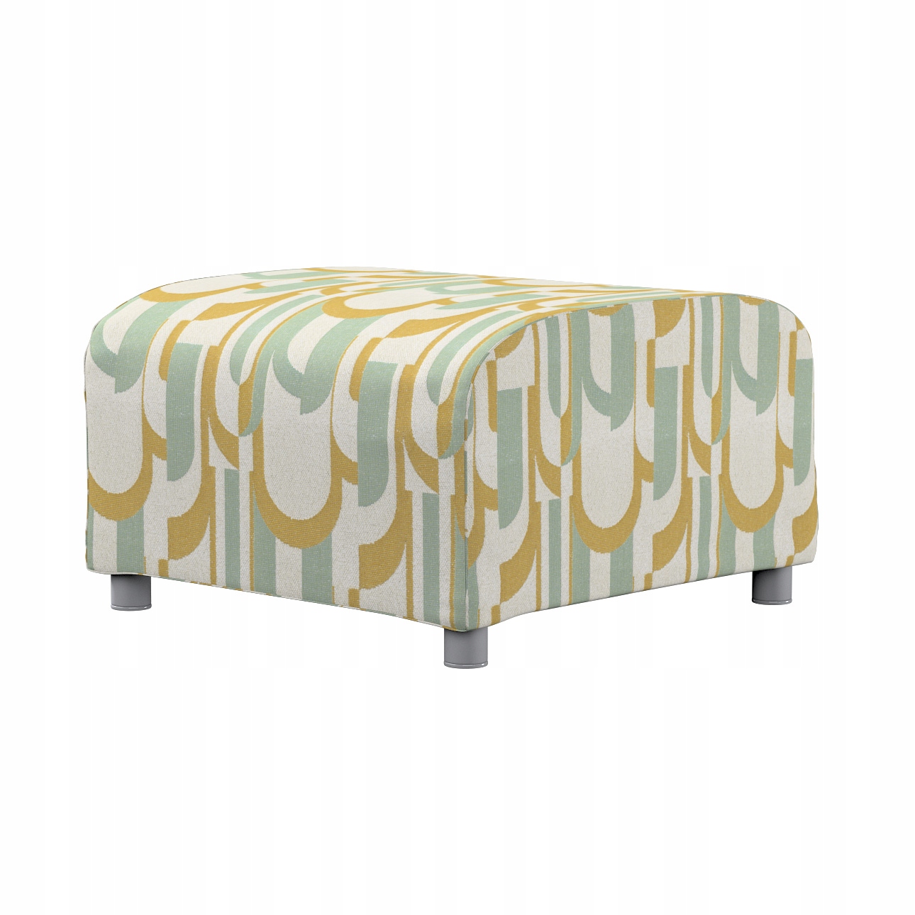 Potah na podnožku Klippan Ikea oranžový