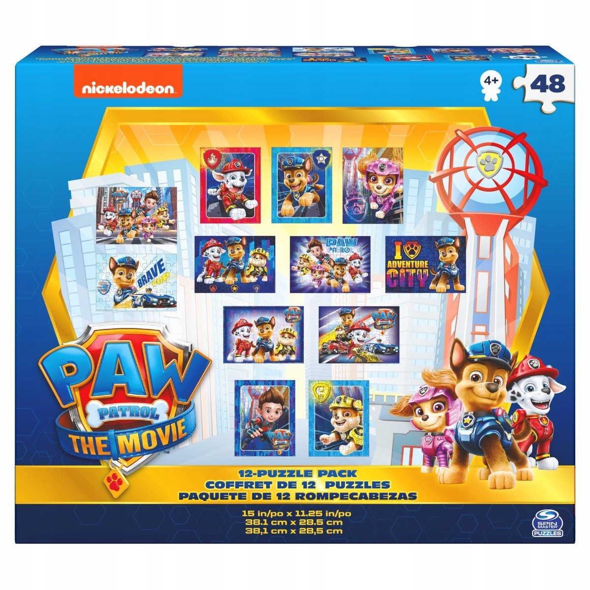 Spin Master Games PAW Patrol: The Movie Oval Jigsaw Floor Puzzle, 46 pc -  City Market