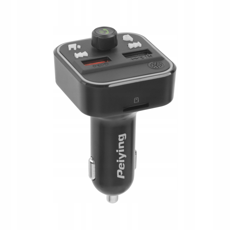 Transmiter samochodowy FM z funkcja bluetooth Funkcje ładowarka USB