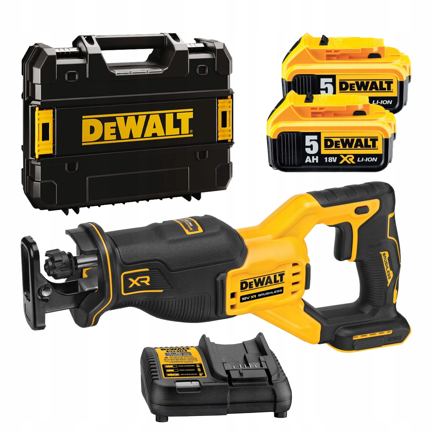 Dewalt DCS382P2 Piła szablasta lisica 2x5,0Ah 18V