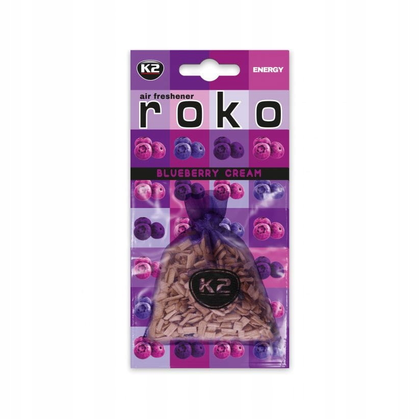 

K2 Roko Zapach Samochodowy Blueberry Cream V836