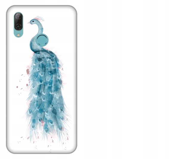 

Etui pokrowiec Huawei P Smart 2019 Ptak paw akwar