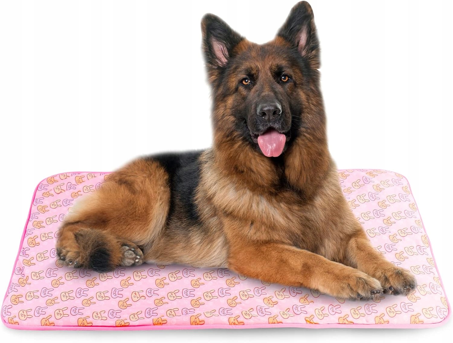 Levně Chladící podložka pro psa kočku deka velká velikost XL 120 x 73 cm růžová barva