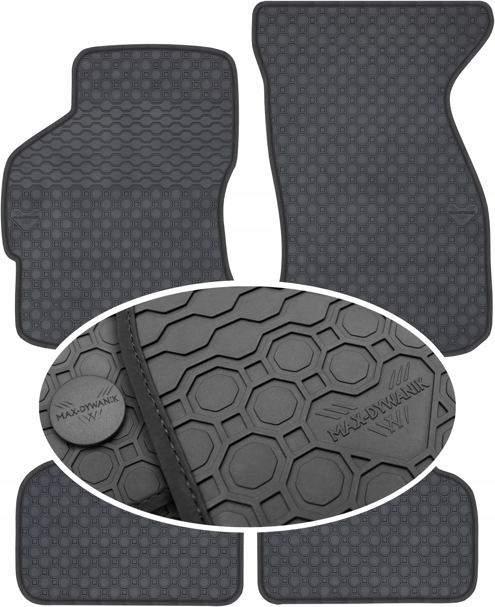 Ford Mondeo MK1 MK2 1993-2000 Gumový koberec PrimeLiner čierny