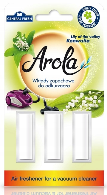 

Arola Wkłady Zapach do odkurzacza A'3 Konwalia