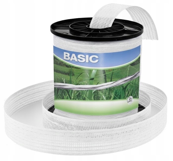 TAŚMA DO PASTUCHA 20mm 200m PLECIONKA OGRODZENIOWA ELEKTRYZATORA