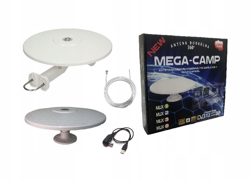 

Antena Mega-camp Dvb-t Usb tir jacht dom kamper