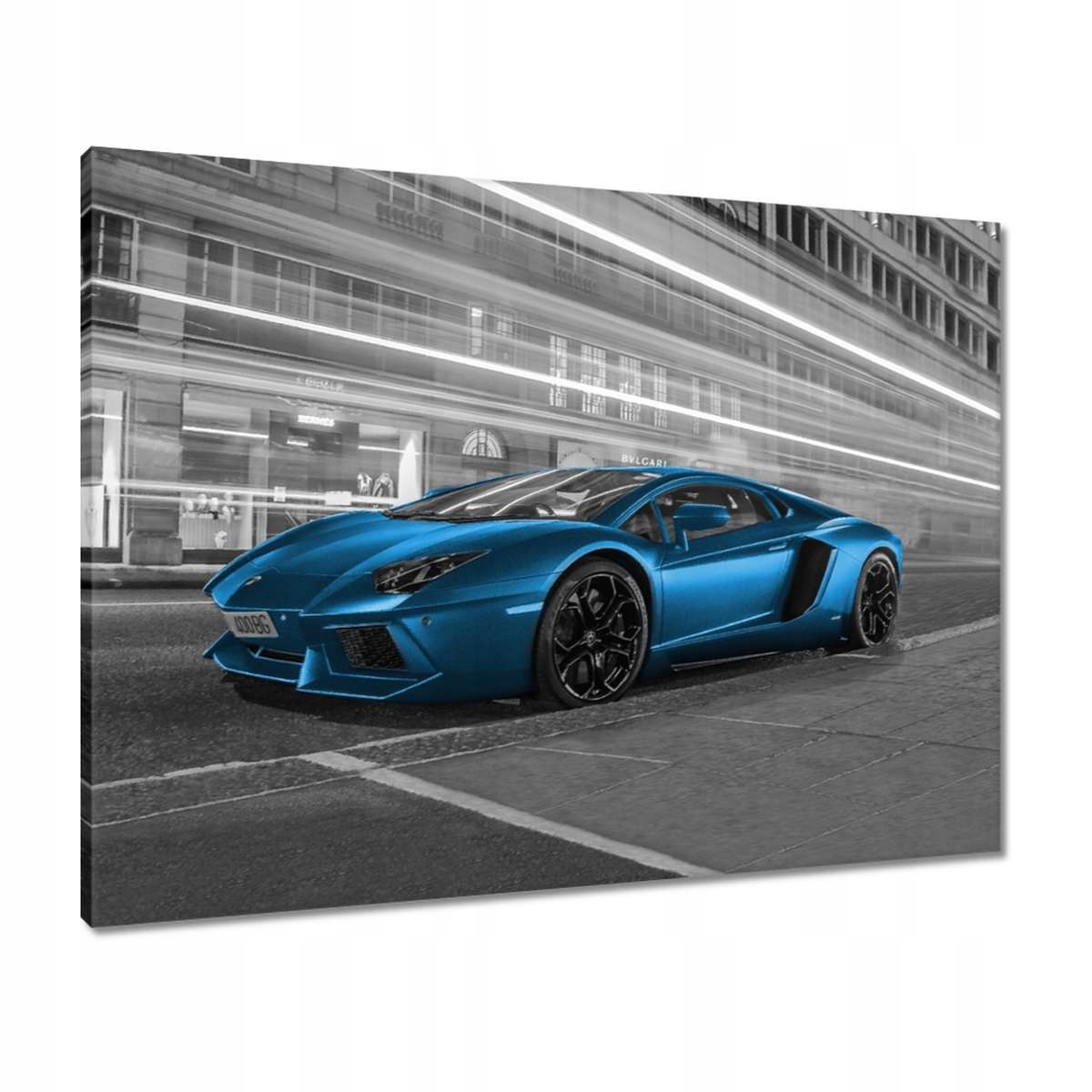 Obrazy 80x60 Modrá rychlost