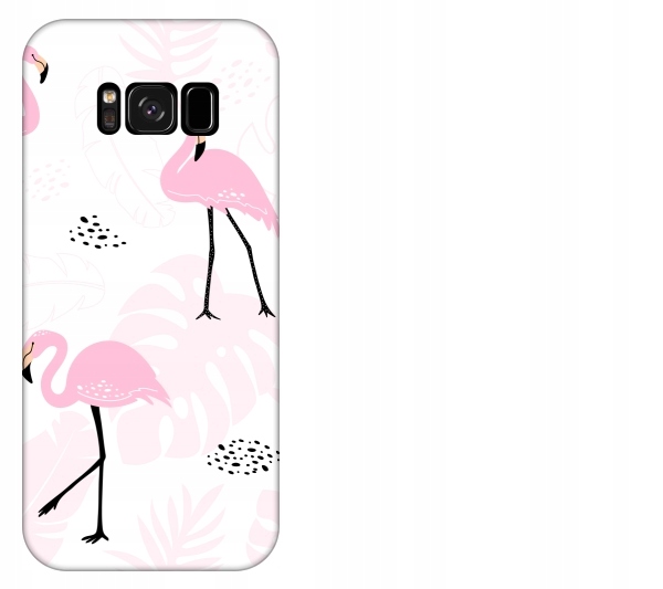 

Etui pokrowiec Samsung Galaxy S8 Flamingi lato tro