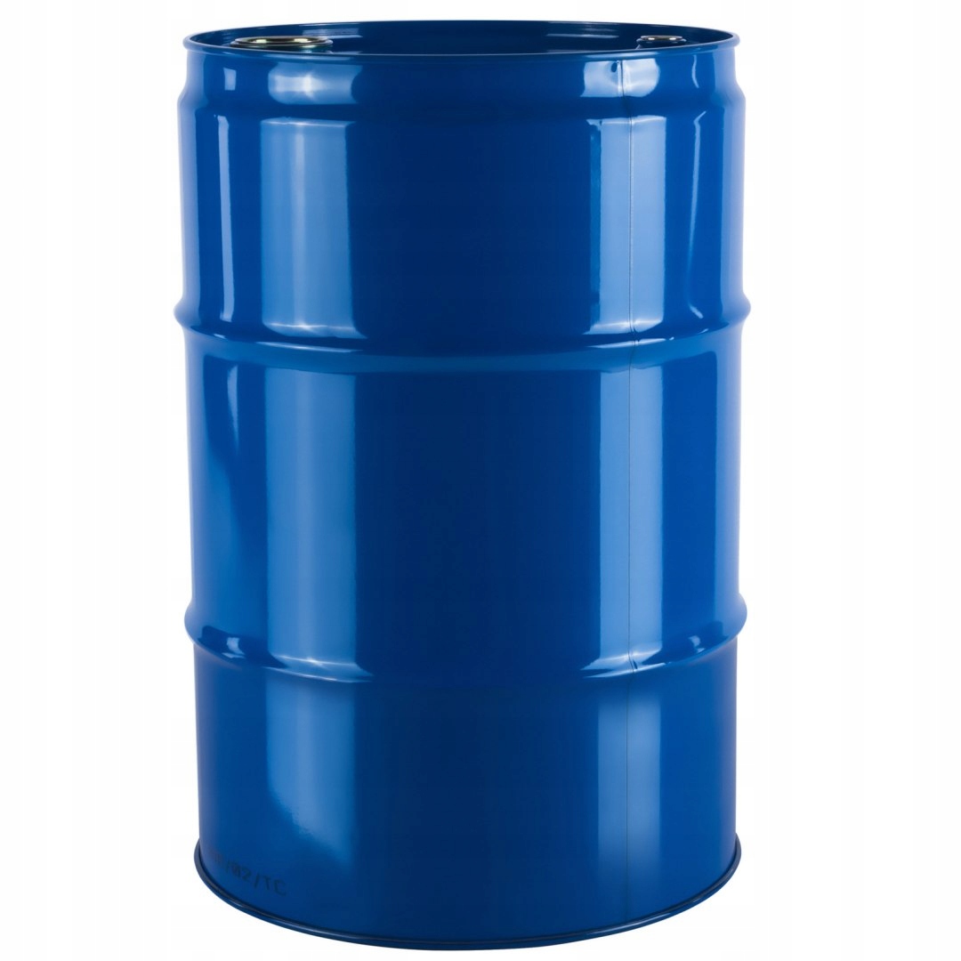 Beczka stalowa metalowa TH 216,5L niebieska 200L U