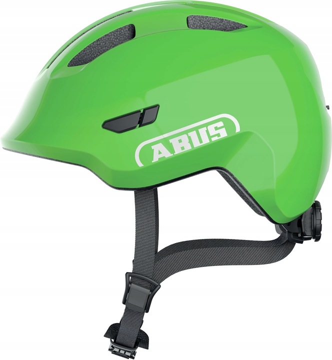 Dětská cyklistická helma Abus Smiley 3.0 Shiny Green S 45-50 cm