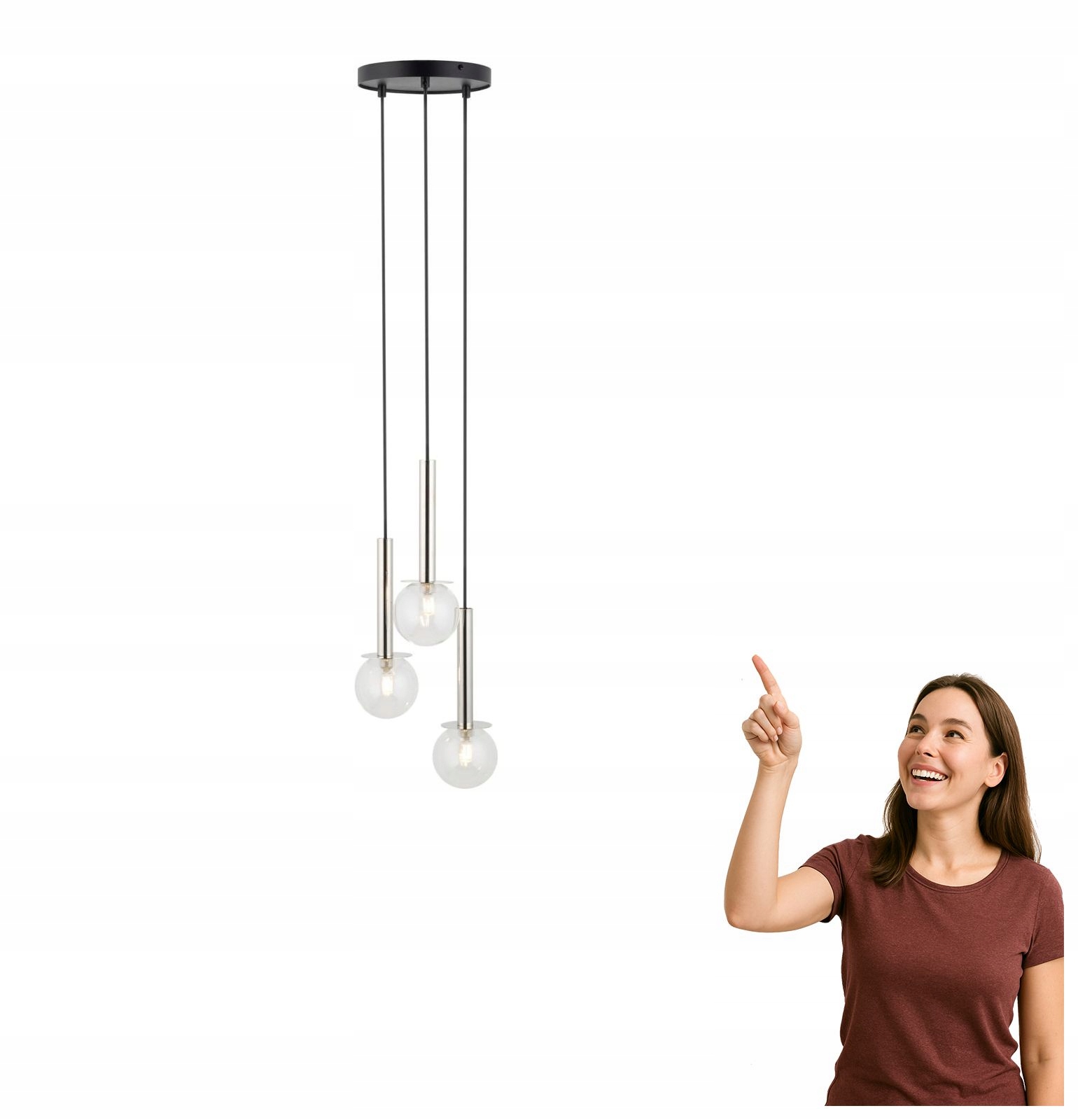 Závesná lampa Daisy 3 40752 Sigma Lighting