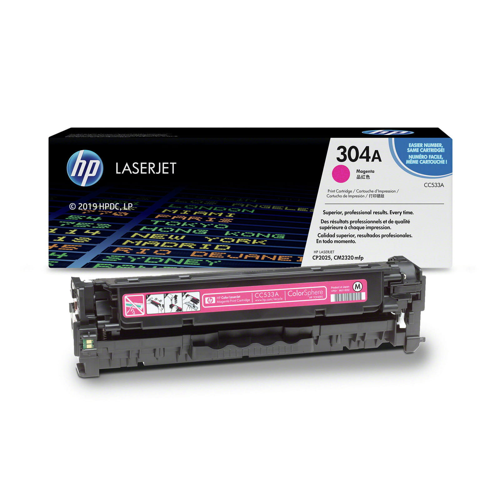 Toner Hp 304A CC533A Magenta CP2025 2 800 stron