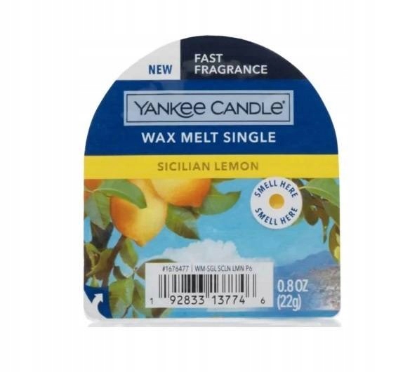 

Yankee Candle Wax Wosk Sicilian Lemon 22 g