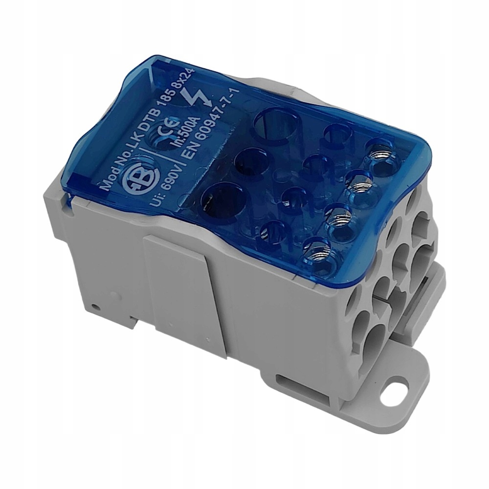 Rozvodný blok Lk Dtb 185+8x24, rozdeľovací blok so skrutkovým spojením