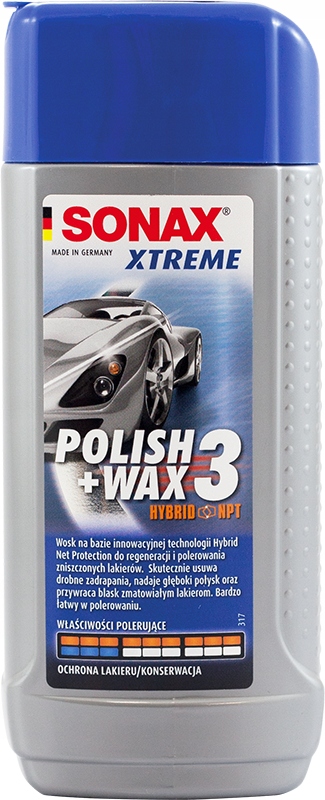 

Sonax Wosk Regeneruje Zniszczony Lakier 250ML