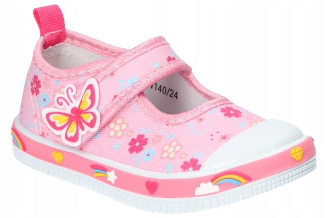 AMERICAN CLUB TEN140 TENISÓWKI, TRAMPKI DZIECIĘCE, WKŁADKA SKÓRZANA PINK 25