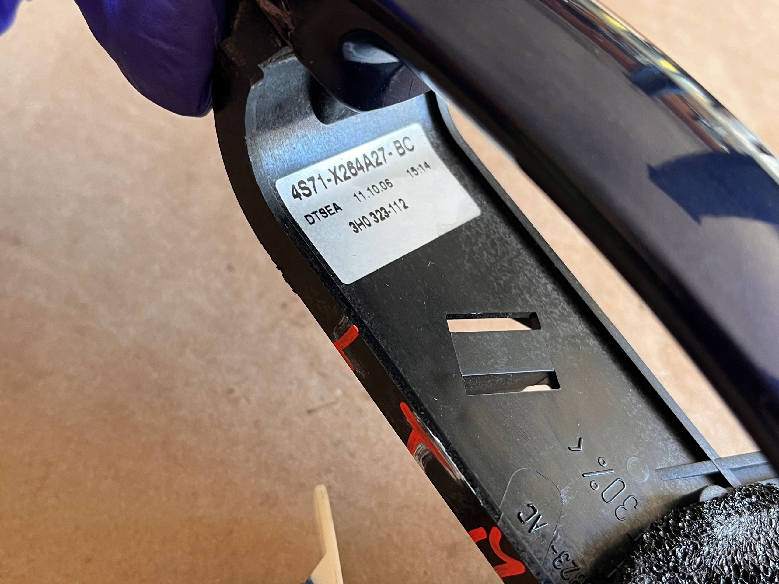 FORD MONDEO MK3 handle left rear part 4S71-X264A27-BC