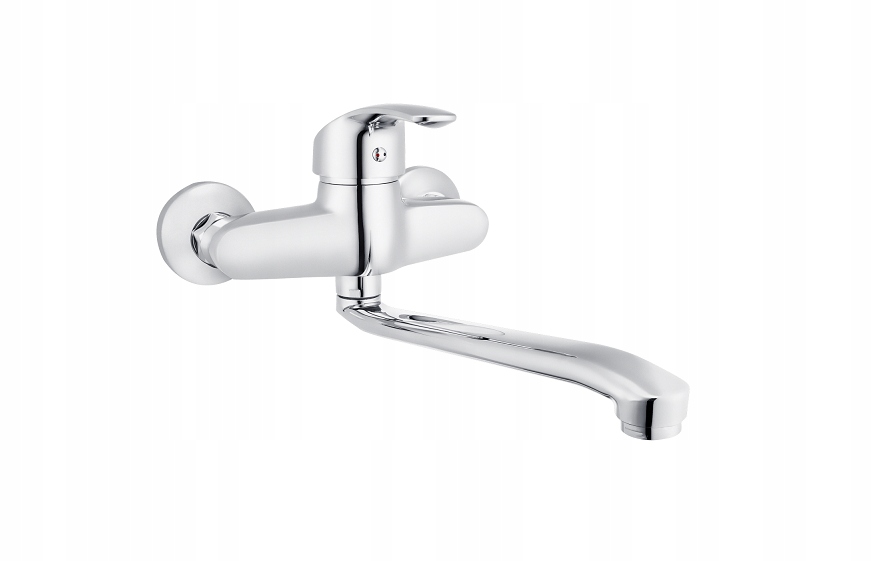 

Bateria Zlewozmywakowa Ścienna Wylewka 25 CM