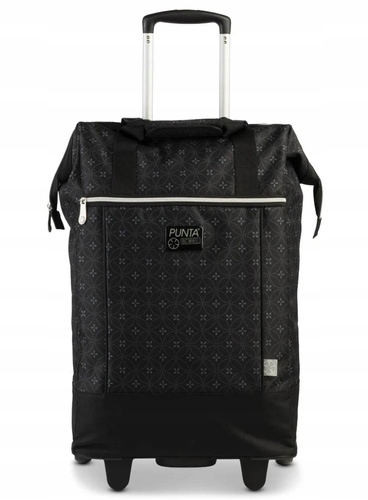 Nákupní vozík na kolečkách Punta Big Wheel 40 l černý